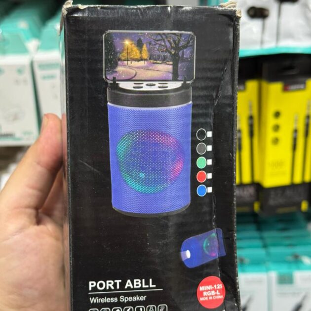 🔊✨ Mini 125 RGB Speaker