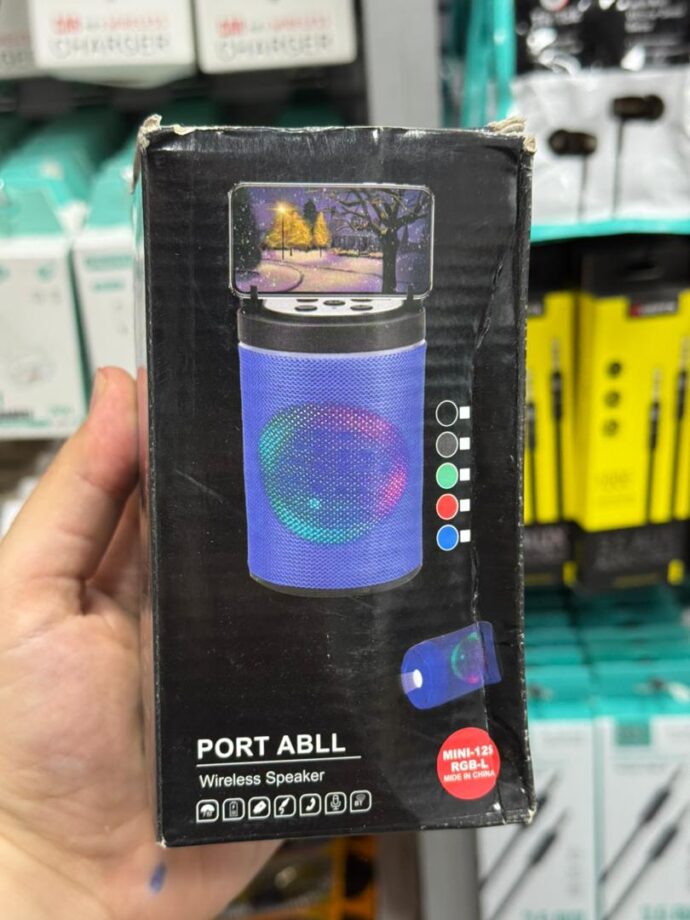 🔊✨ Mini 125 RGB Speaker