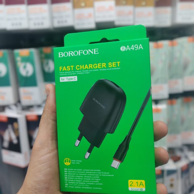 BOROFONE CHARGER FAST TYPE-C