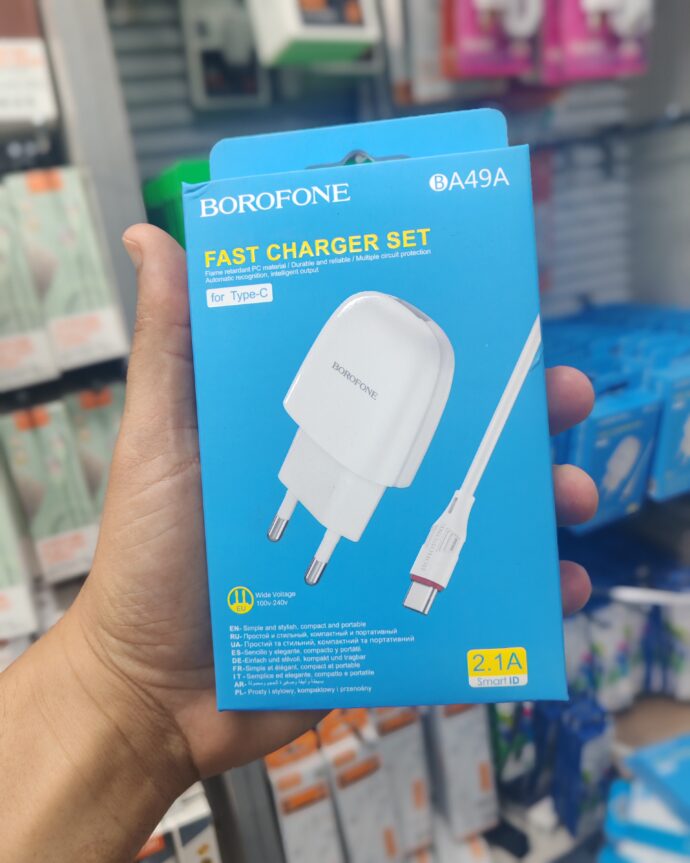 BOROFONE CHARGER TYPE-C